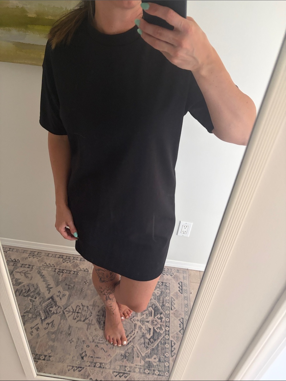 ✨3/$30 Vero Moda Black Asymmetrical Dress